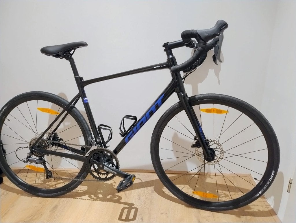 Wielrenfiets Giant: Contend AR 4 L Black, Fietsen en Brommers, Ophalen, 28 inch, Heren, Aluminium