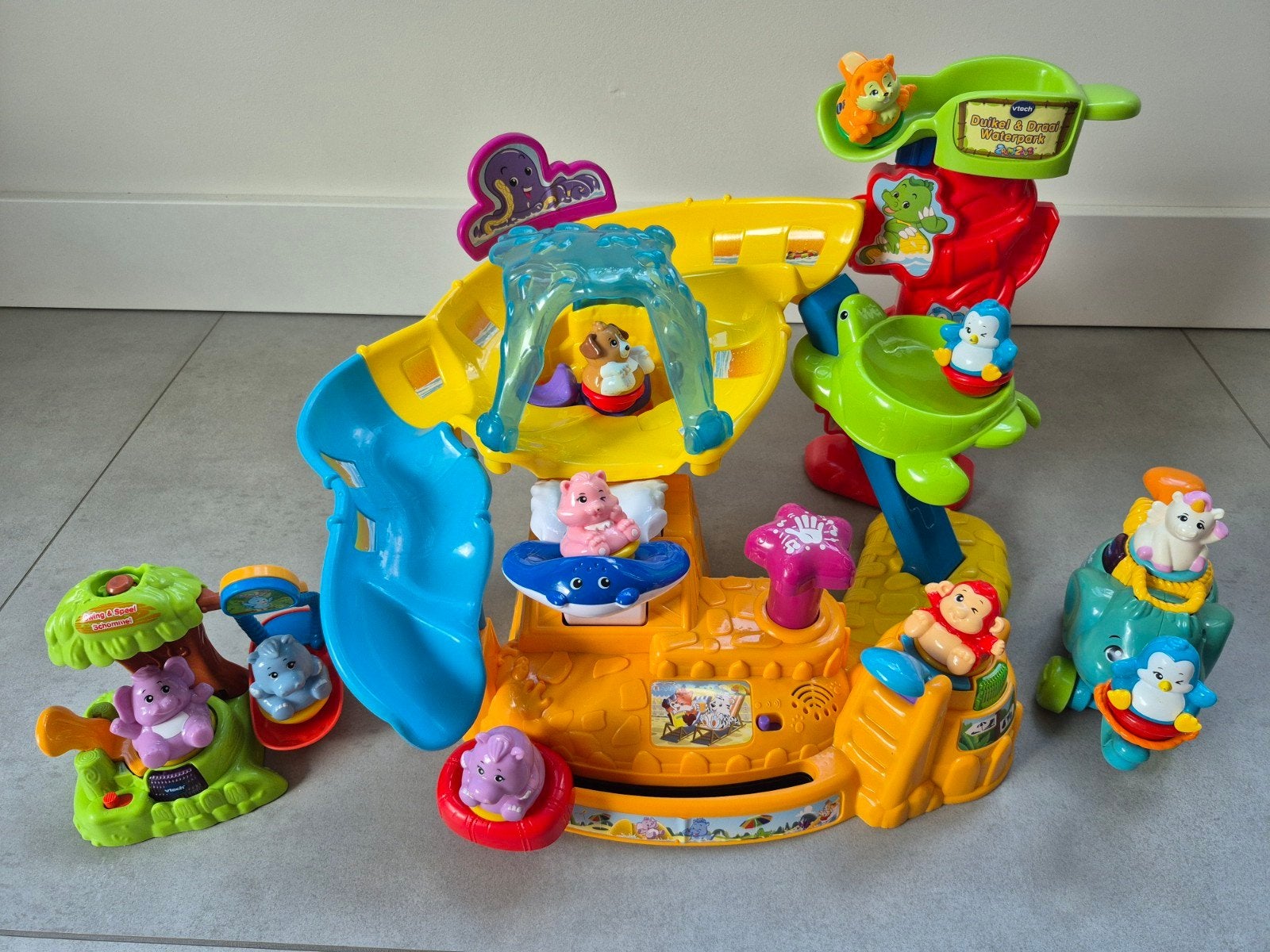 Vtech ZoomiZooz Duikel & Draai Waterpark, Kinderen en Baby's, Ophalen of Verzenden, Zo goed als nieuw, 6 maanden tot 2 jaar