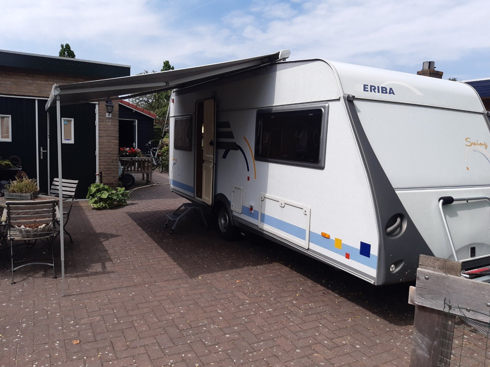 Eriba Swing, Caravans en Kamperen, Rondzit, Mover, Particulier, 6 tot 7 meter