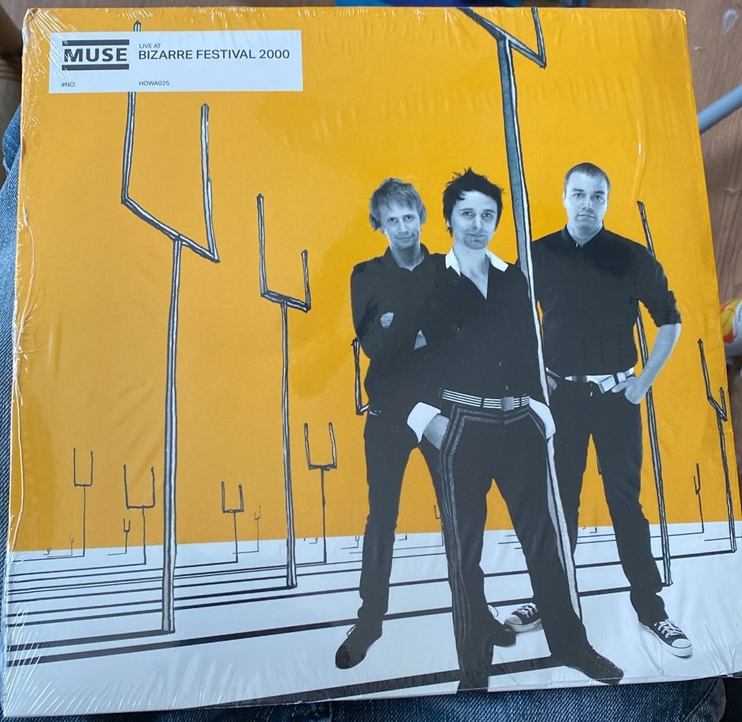Muse lp bizare festival 2000, Cd's en Dvd's, Vinyl | Rock, Ophalen of Verzenden, Zo goed als nieuw, 12 inch, Poprock