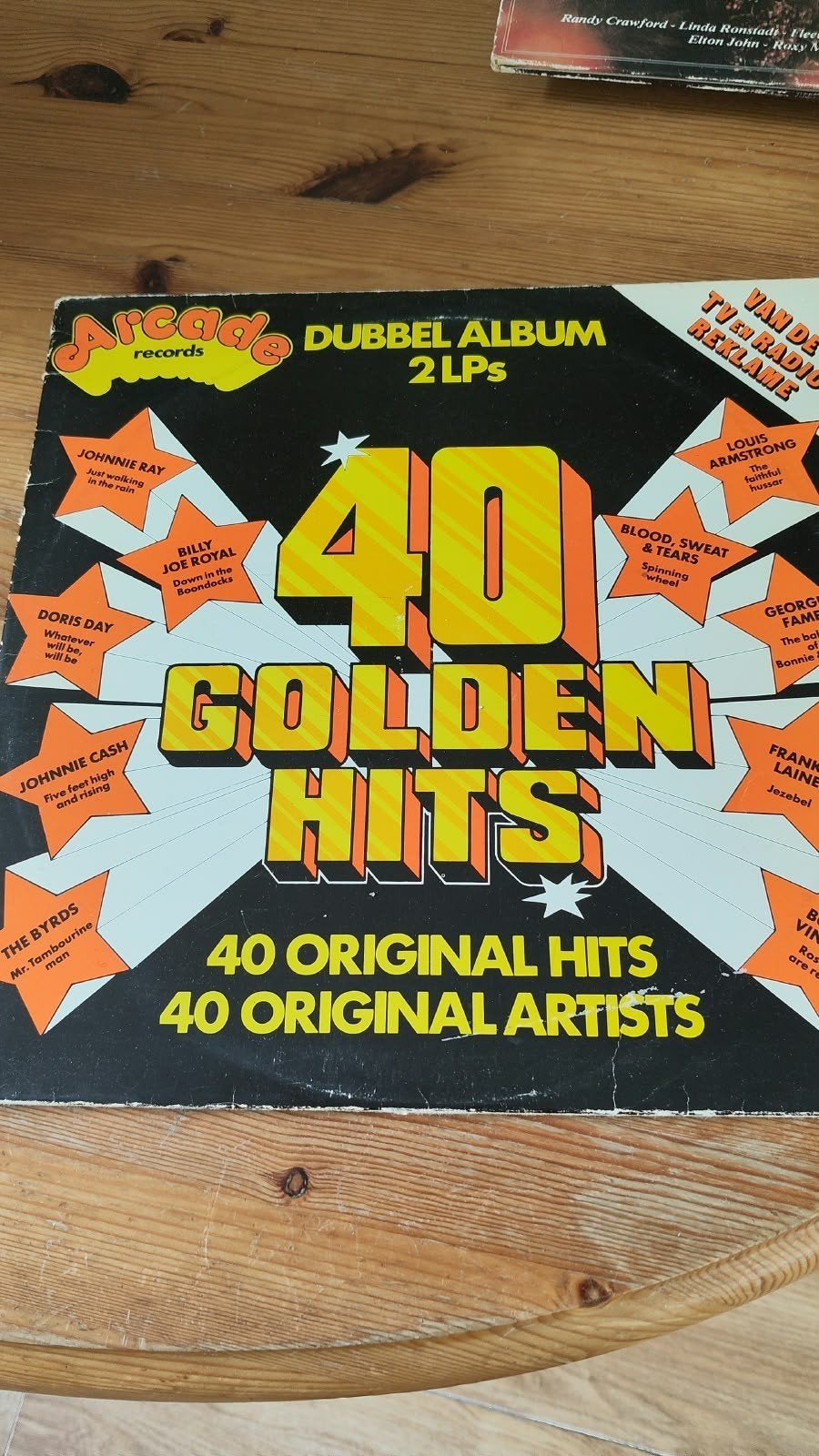 40 Golden Hits - Dubbel LP (Arcade Records), Gebruikt, Pop, Complilatie, Ophalen of Verzenden