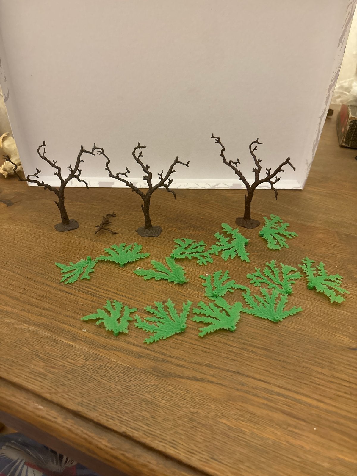 Britsind bomen en struiken voor diorama of modelbouw, Ophalen of Verzenden