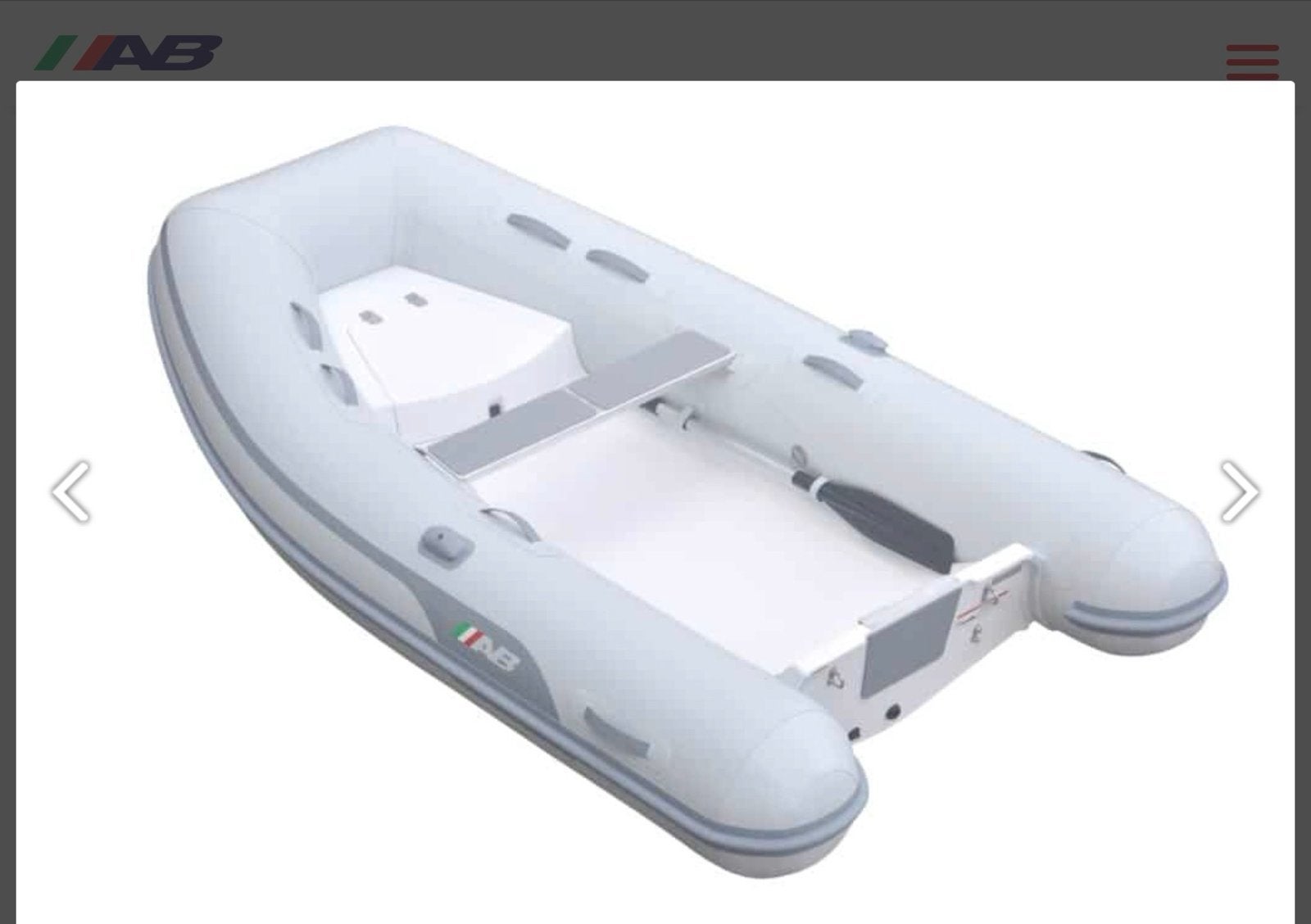 AB Navigo 9VS RIB met Honda BF6L langstaart, Ophalen, Overige merken, Gebruikt, Inclusief motor