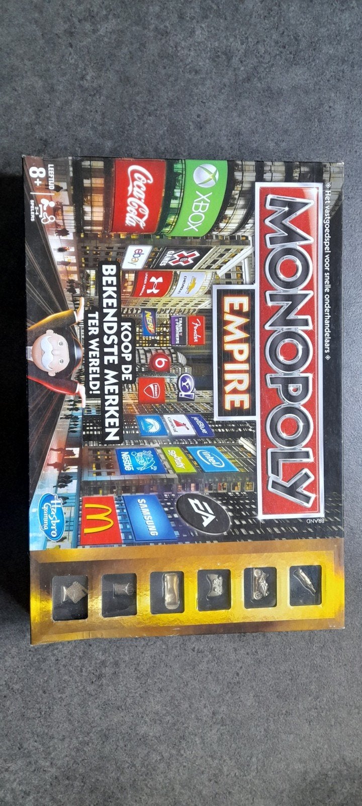 Monopoly Empire Bordspel - Koop de bekendste merken!, Drie of vier spelers, Ophalen, Zo goed als nieuw, Hasbro