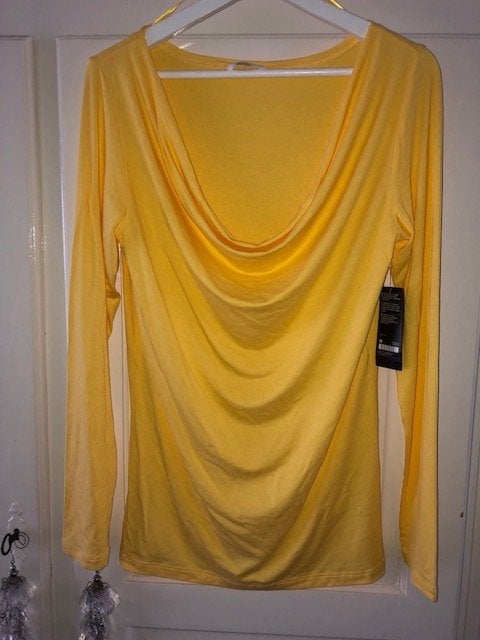 nieuw geel basisshirt Hema, Geel, Maat 42/44 (L), Nieuw, Ophalen of Verzenden
