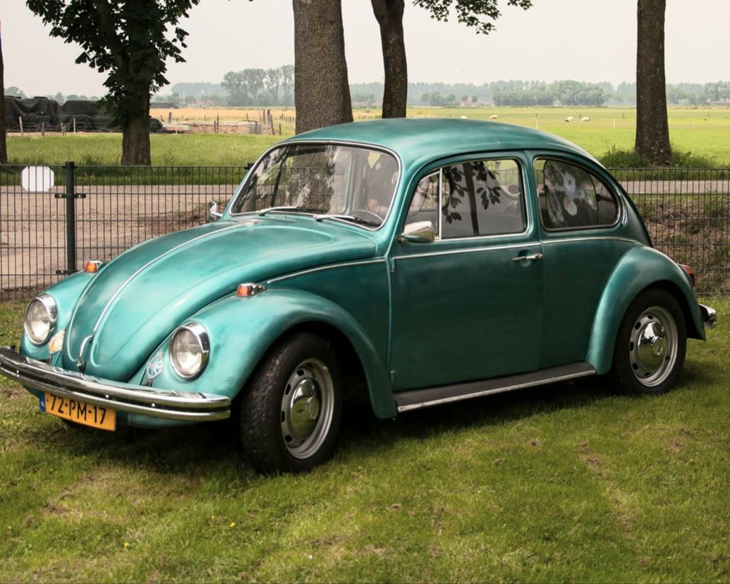 Volkswagen Kever 1300 1.3 1972 Groen, Auto's, Volkswagen, Particulier, Benzine, Hatchback, Handgeschakeld, Origineel Nederlands
