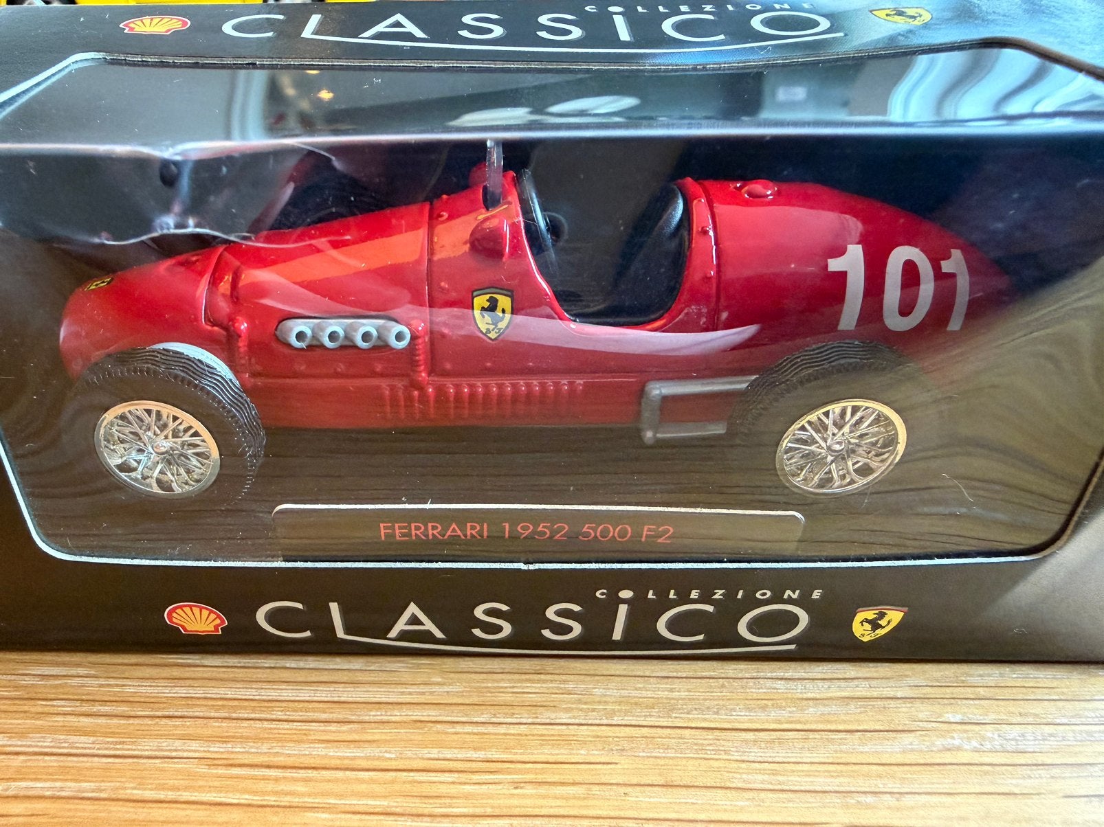 Ferrari 1952 500 F2 schaalmodel Shell Classico Collezione, Ophalen of Verzenden, Zo goed als nieuw, Auto