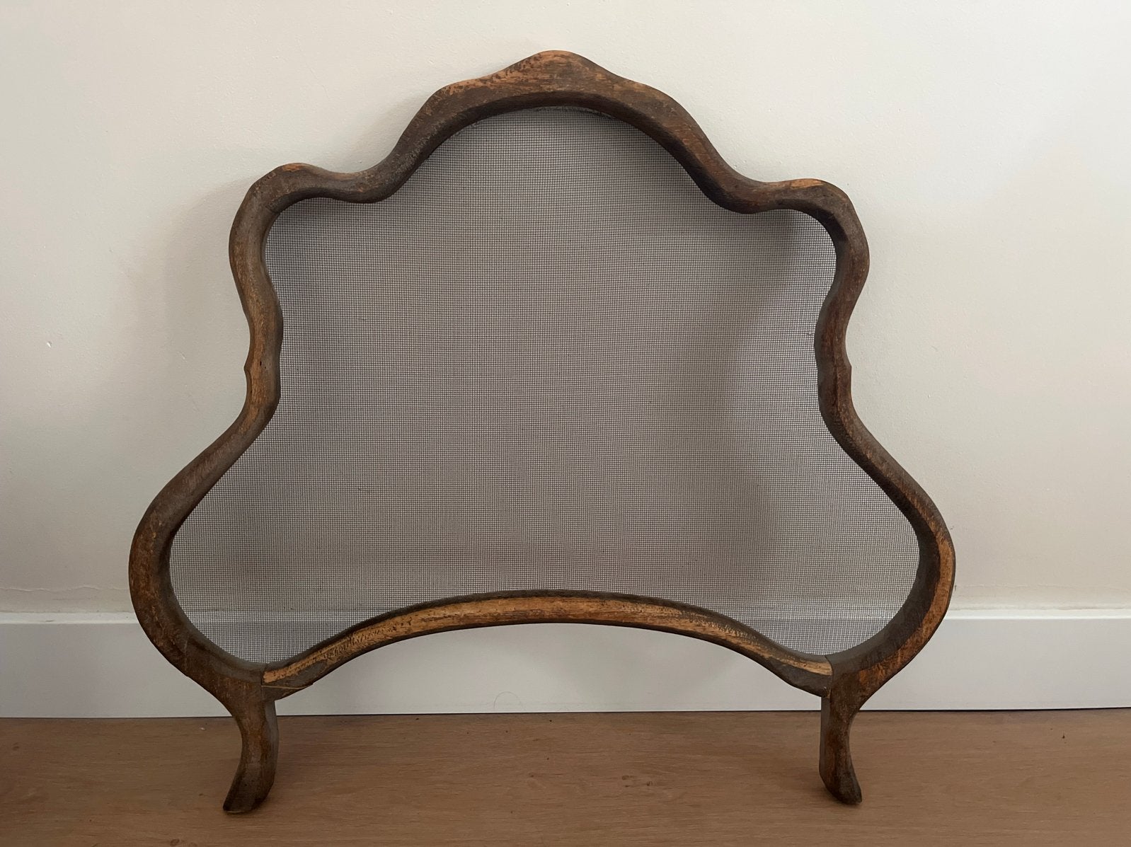 Decoratief raamhor/ haardscherm/sierstuk met gaas, Ophalen of Verzenden