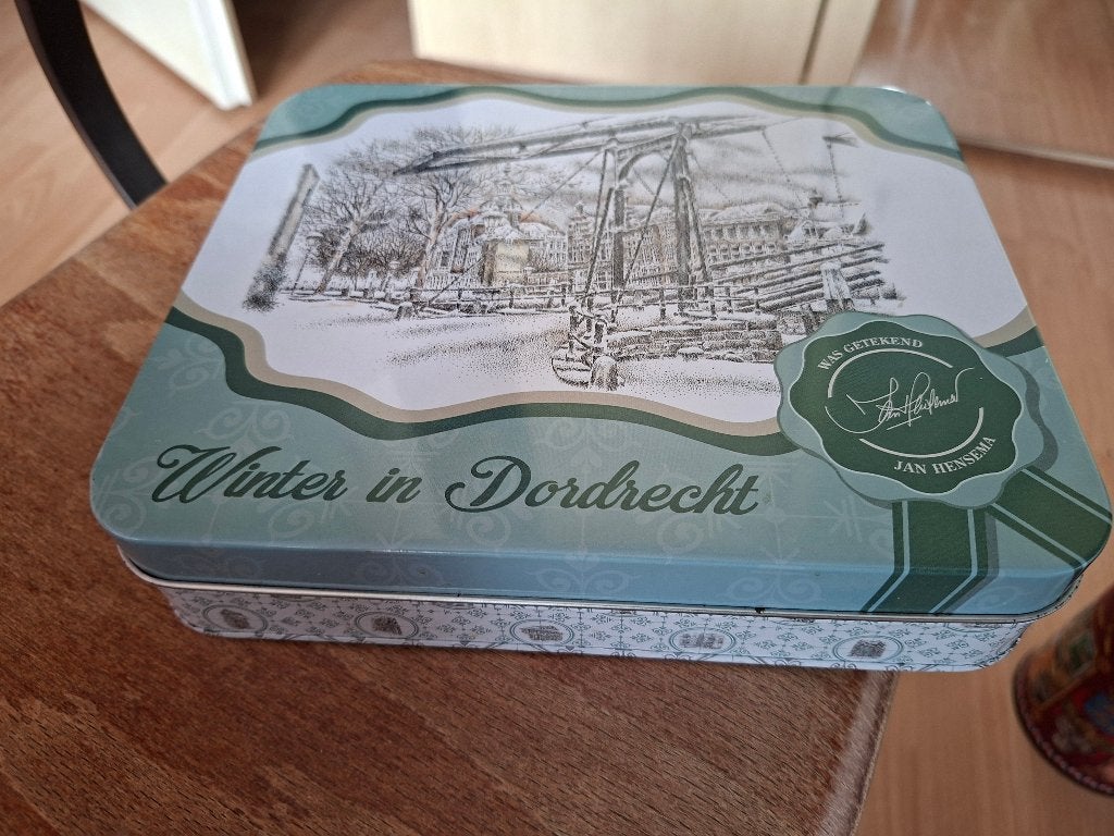 blik Winter in Dordrecht, Jan Hensema, Ophalen of Verzenden, Overige