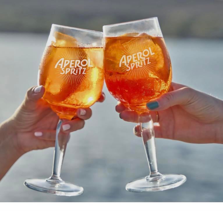 Aperol glazen 6 stuks nieuw in doos, Ophalen of Verzenden, Nieuw, Overige typen