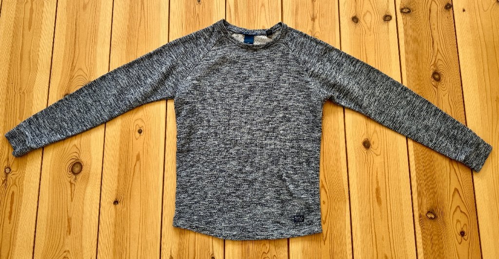 Trui / Sweater Scotch & Soda - Grijs Blauw Wit - Small, Blauw, Ophalen of Verzenden, Zo goed als nieuw, Scotch & Soda