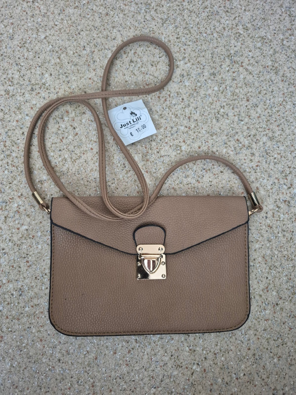 Just Lili schoudertasje - Nieuw met kaartje, Ophalen of Verzenden, Nieuw, Beige, Schoudertasje