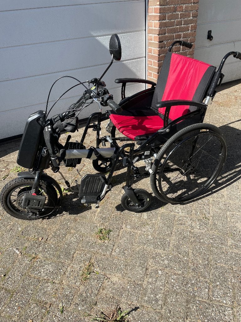 rolstoel met hulpaandrijving, Ophalen, Inklapbaar, Gebruikt, Elektrische rolstoel