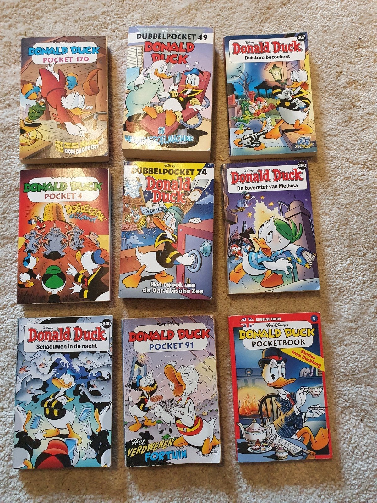 Ruim 150 Donald Duck Pockets - Grote Collectie, Meerdere stripboeken, Ophalen of Verzenden, Gelezen