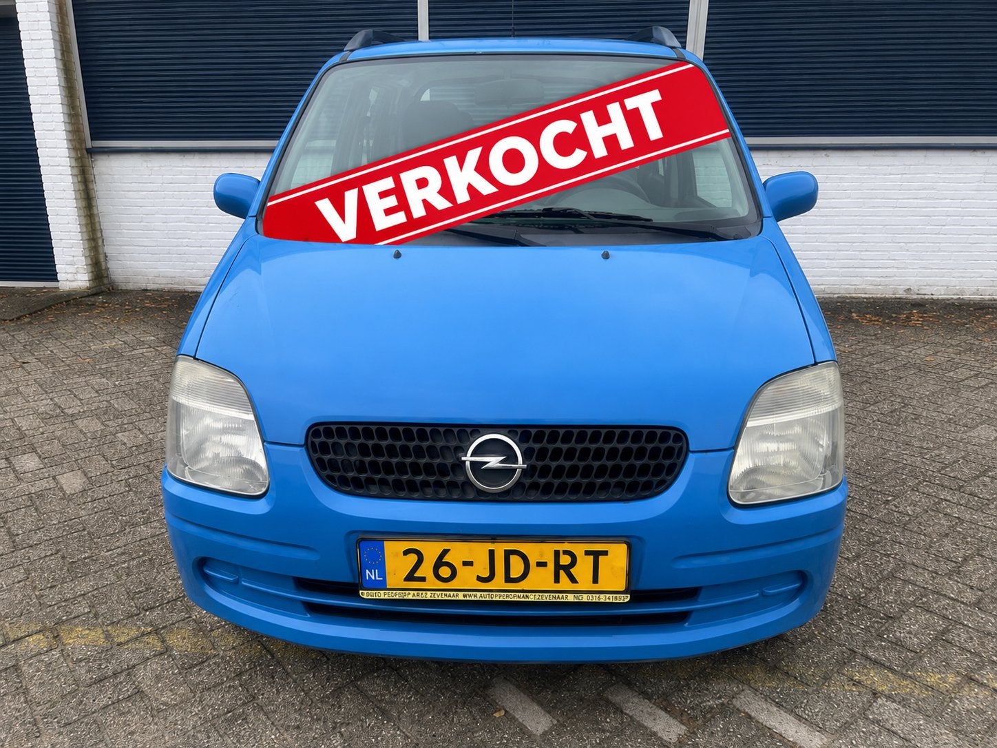 Opel Agila 1.2 I 16V 2002 Blauw verkocht!!!, Auto's, Opel, Voorwielaandrijving, 74 pk, 31 €/maand, Origineel Nederlands