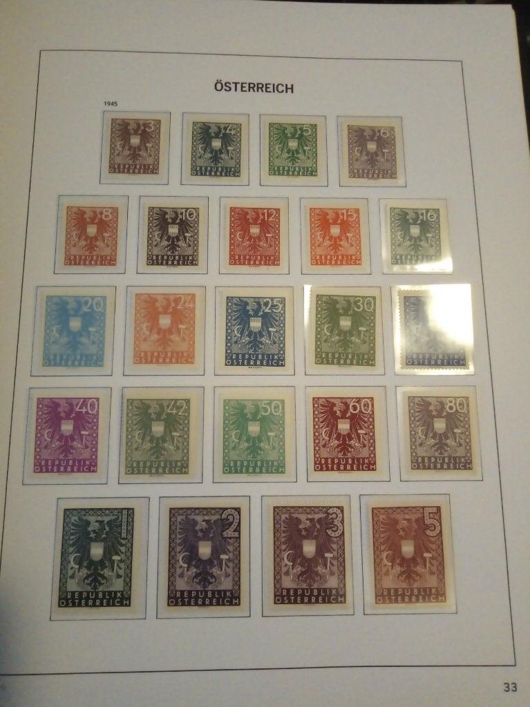 Oostenrijk 1945-1948 en 1954-1960 POSTFRIS, Ophalen of Verzenden, Postfris