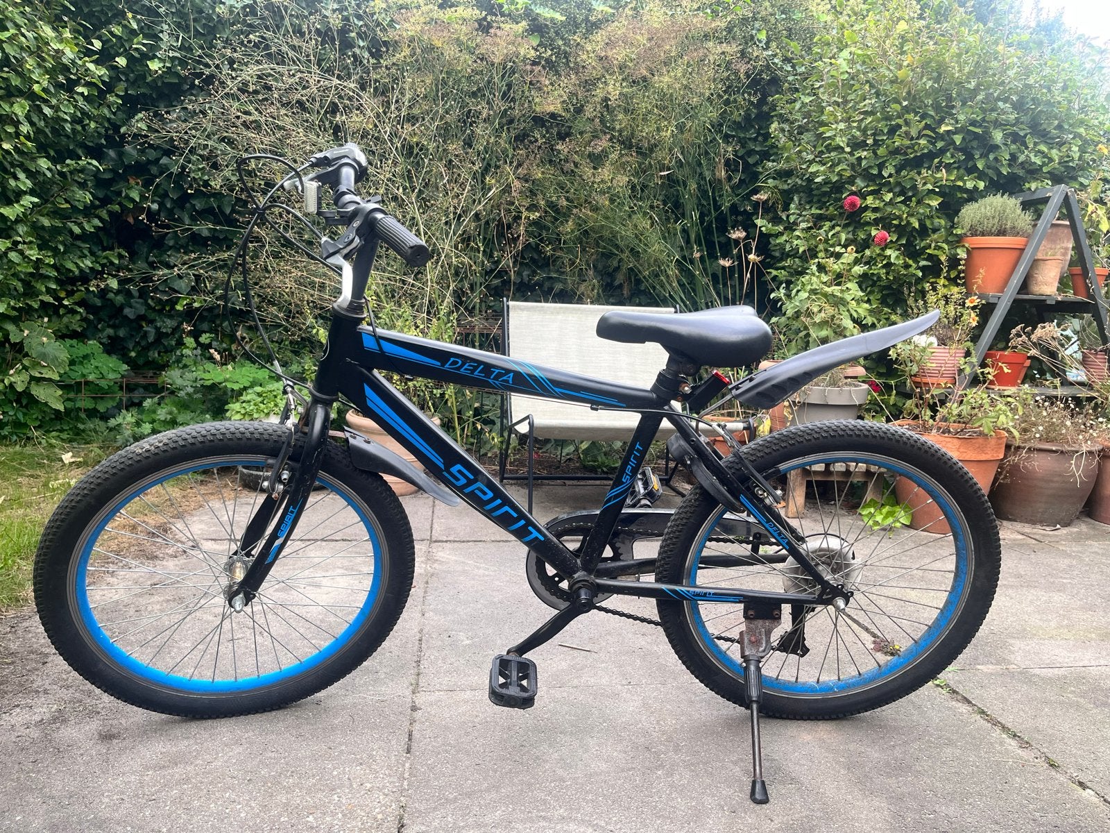 Spirit Delta 22 inch jongensfiets, Ophalen, Gebruikt, 22 inch, Versnellingen