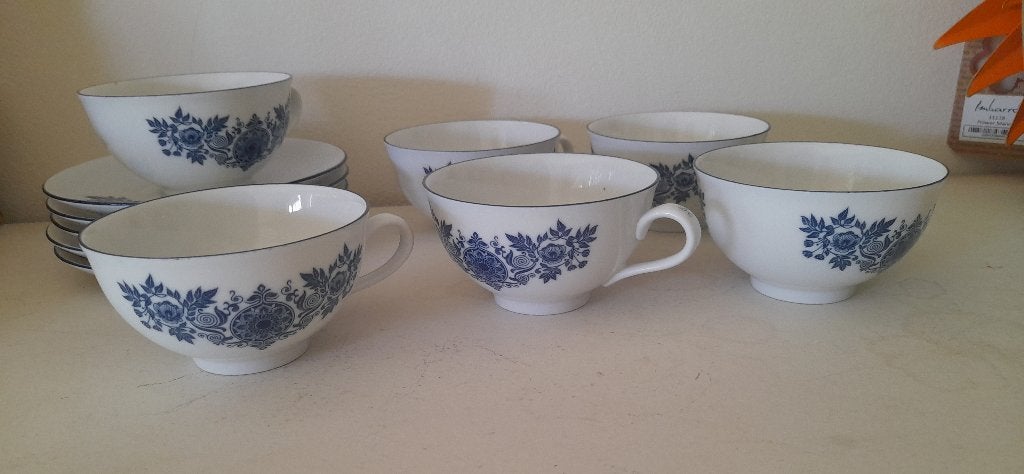 Kop en schotel MOSA Douwe Egberts, Ophalen of Verzenden