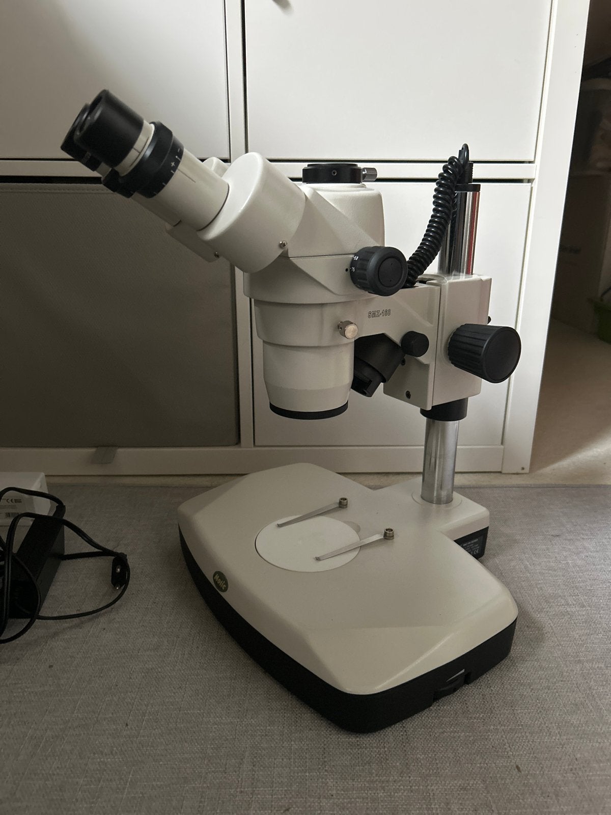 Motic SMZ-168 Stereomicroscoop, Ophalen, Zo goed als nieuw, Minder dan 400x, Stereomicroscoop
