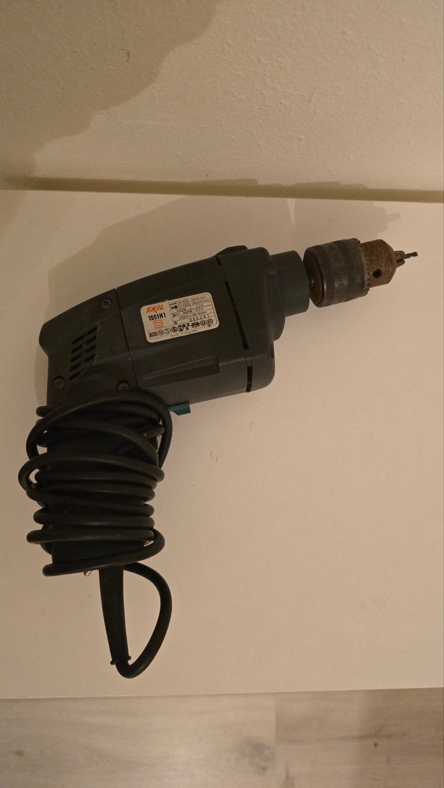 Skil 1551H1 Boormachine - 500W, Variabele Snelheid, Gebruikt, Variabele snelheid, 400 tot 600 watt, Ophalen