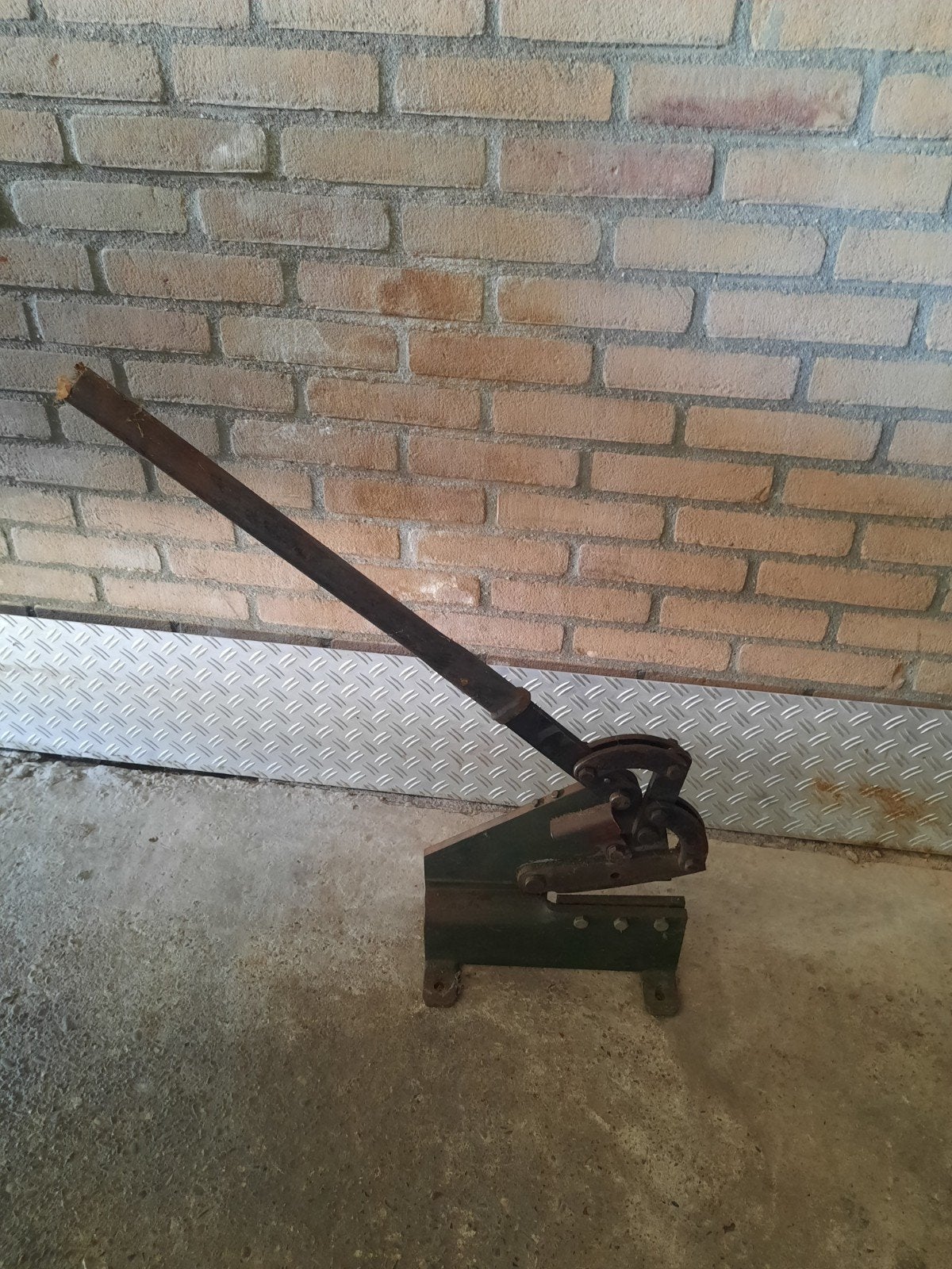Robuuste plaatschaar voor metaalbewerking, Ophalen of Verzenden, Gebruikt, Snijgereedschap, Overige merken