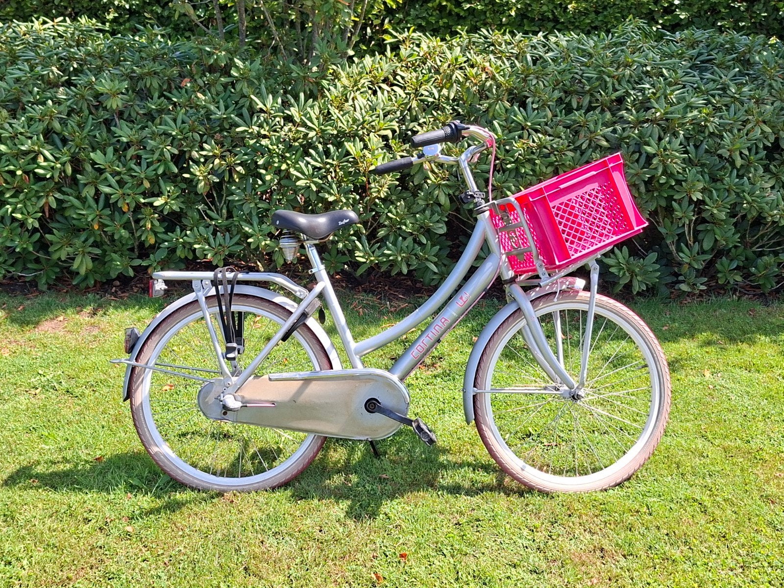 cortina meisjesfiets 24 inch, Ophalen, Terugtraprem, Cortina U4 transportfiets, Versnellingen