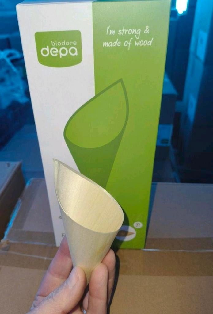 Nieuw! Puntzakken van hout, Ophalen, Nieuw