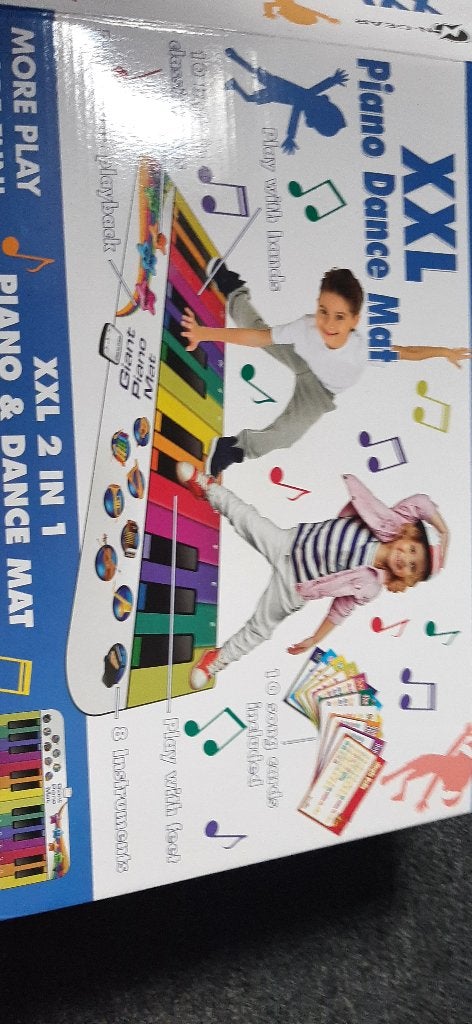 Piano dansmat, Ophalen, Zo goed als nieuw
