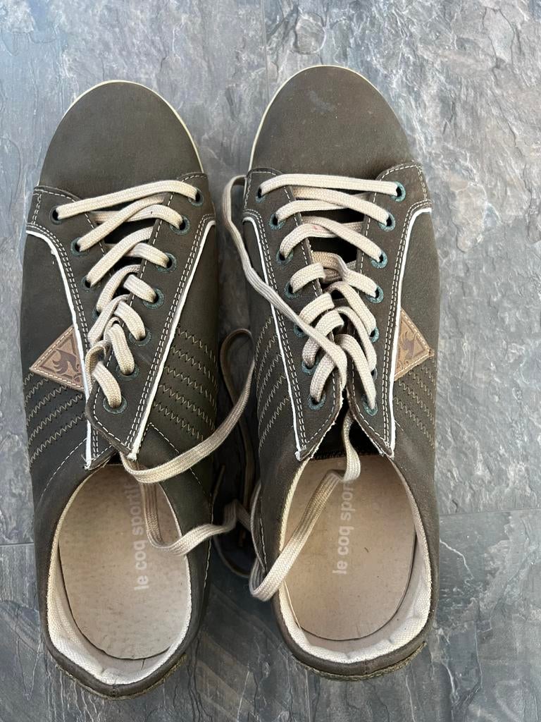 ZGAN! Le Coq Sportif sneakers, donkergrijs, maat 43, €29,99, Kleding | Heren, Schoenen, Overige kleuren, Ophalen of Verzenden