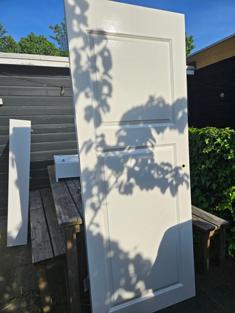 Paneeldeur 77x200cm, Doe-het-zelf en Verbouw, Deuren en Horren, Ophalen, Binnendeur, 200 tot 215 cm