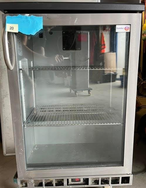 Gamko 1-deurs Horeca Koelvitrine / Barkoelkast, Ophalen, Koelen en Vriezen