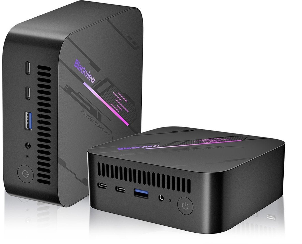 Blackview MP100 Mini PC - Ryzen 7 5825U, 32GB RAM, 1TB SSD, Ryzen 7 5825U, 32 GB, Ophalen of Verzenden, Zo goed als nieuw