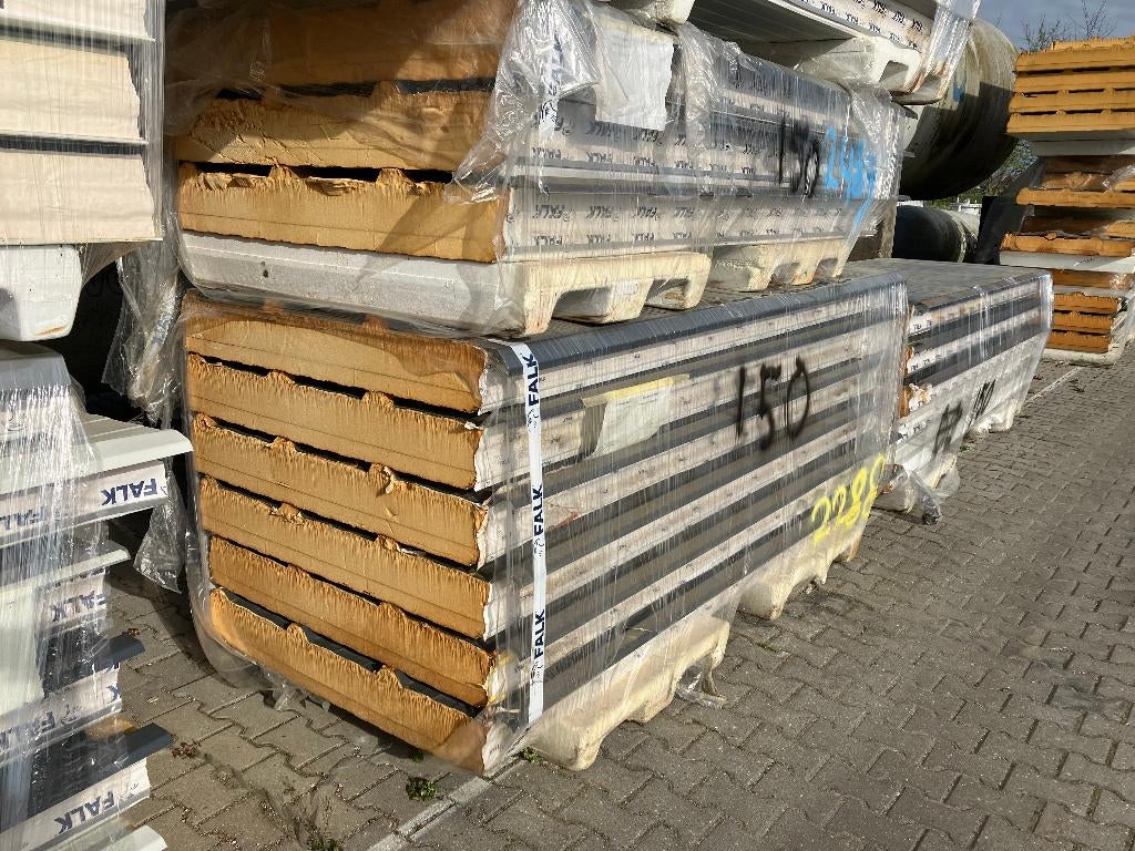 FALK Sandwichpanelen TR3+ 150/180 (B-keus), Ophalen, Zo goed als nieuw, 100 mm of meer