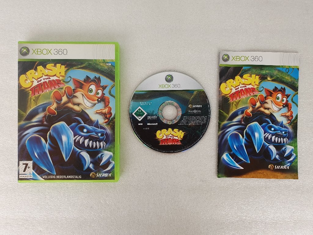 Xbox 360: Crash of the Titans, Spelcomputers en Games, Avontuur en Actie, Gebruikt, 1 speler, Ophalen of Verzenden
