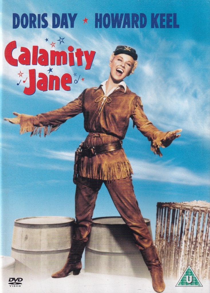 Te koop dvd calamity jane (doris day), Alle leeftijden, Ophalen of Verzenden, 1940 tot 1960, Actie en Avontuur