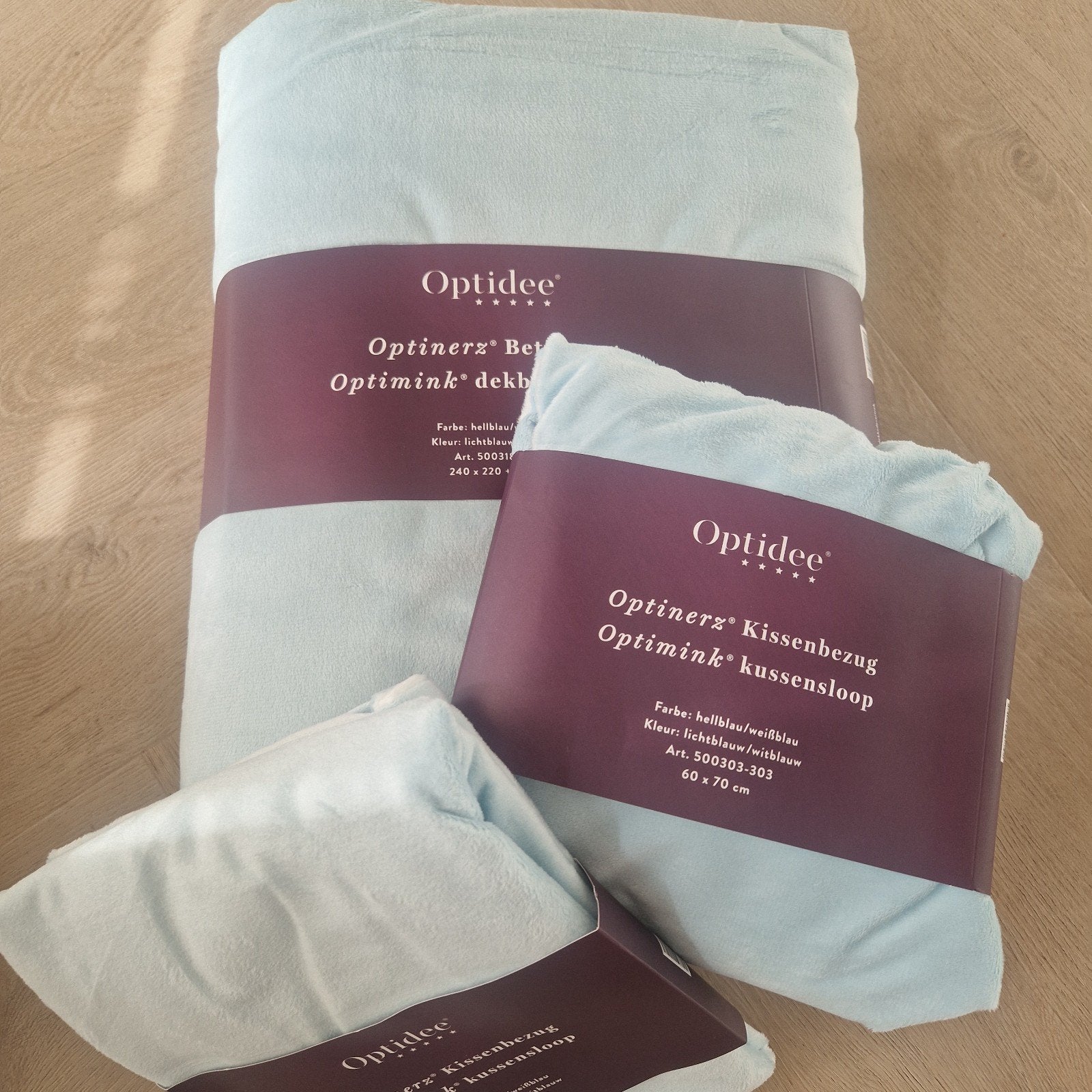 Nieuw Optidee Optimink Dekbedovertrek 240x220cm + 2 slopen, Dekbedovertrek, Nieuw, Ophalen of Verzenden, Overige merken