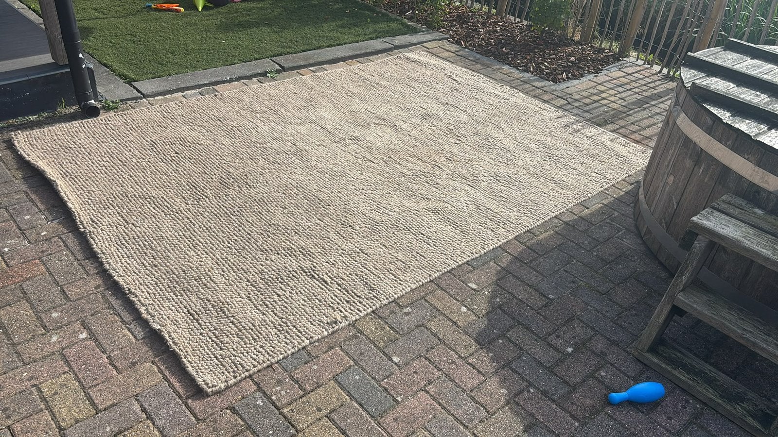 Hoogpolig vloerkleed 200x 290cm