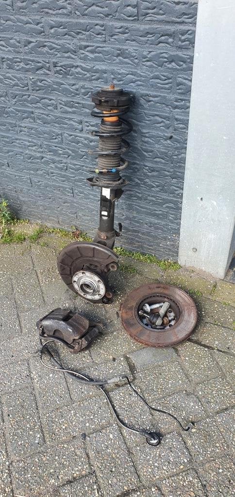 Complete veerpoot rechts met naaf VW Caddy 2K5, Auto-onderdelen, Gebruikt, Volkswagen, Wolfsburg, Ophalen of Verzenden