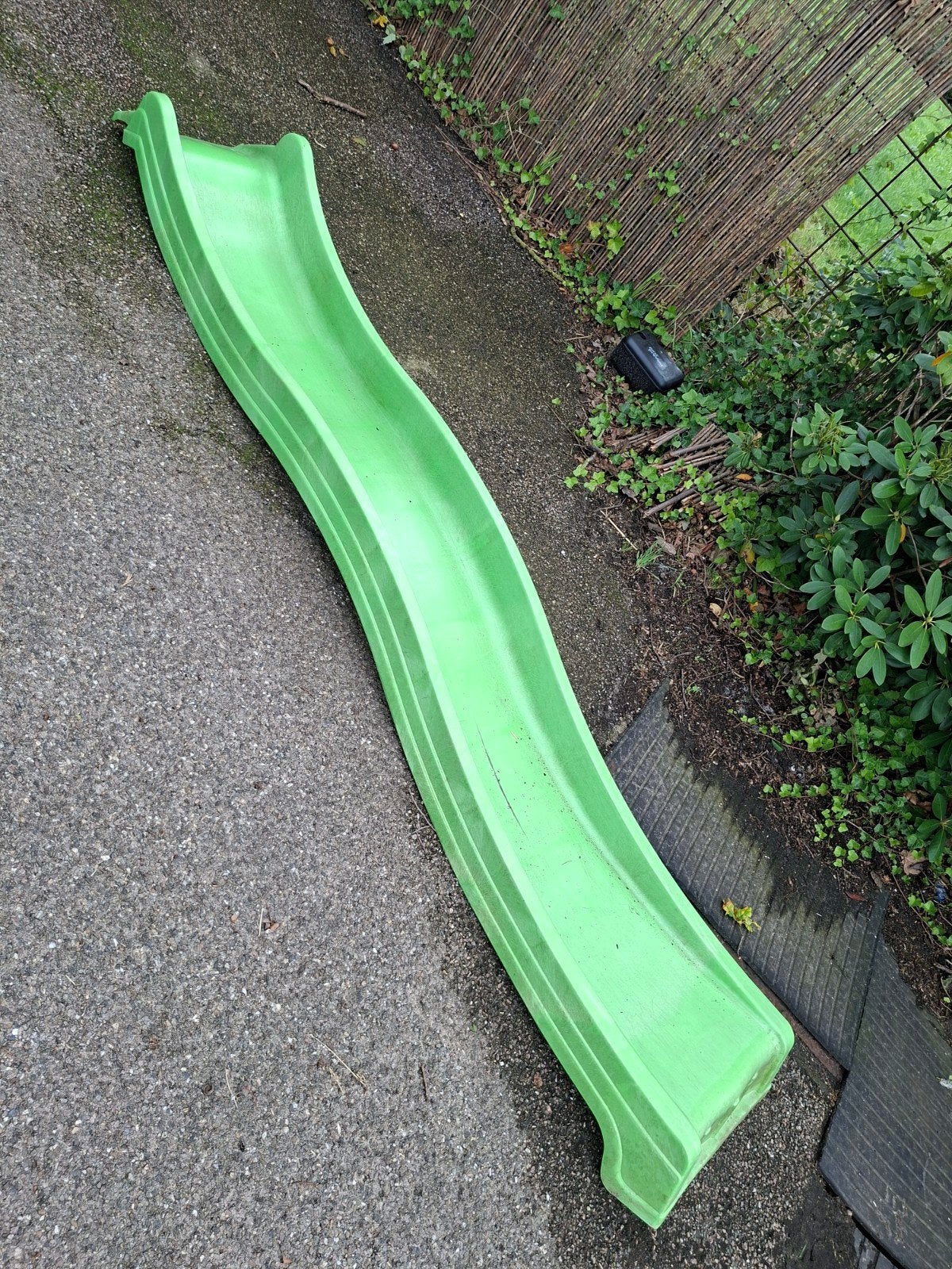 Groene glijbaan voor speeltoestel, Ophalen, Glijbaan