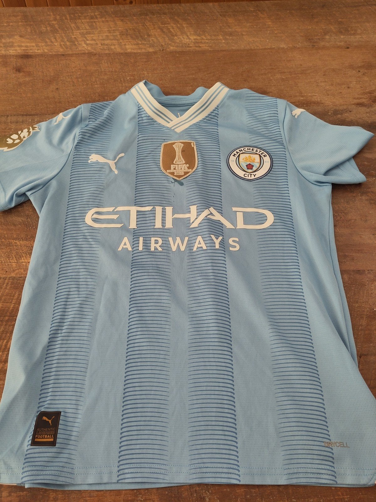 Manchester City De Bruyne shirt, Ophalen of Verzenden, Zo goed als nieuw, Jongen of Meisje, Shirt of Longsleeve