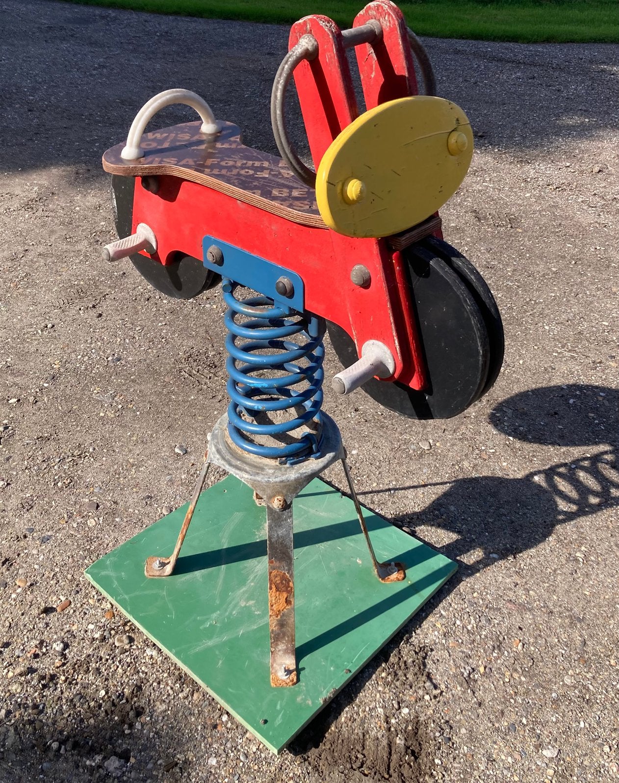Wipkip speeltoestel motor, Ophalen, Gebruikt