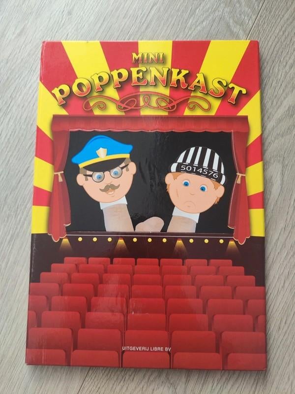 Mini Poppenkast, Fictie algemeen, Uitklapboek, Jongen of Meisje, Ophalen of Verzenden
