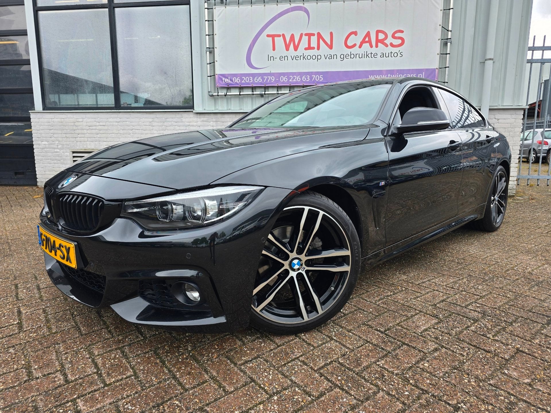 BMW 4-serie Gran Coupé 418i Executive Edition M-Sport Aut., Auto's, BMW, Automaat, Gebruikt, Alcantara, Zwart