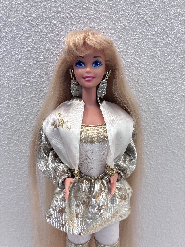 Barbie Hollywood Hair uit 1992, Ophalen of Verzenden, Gebruikt, Fashion Doll