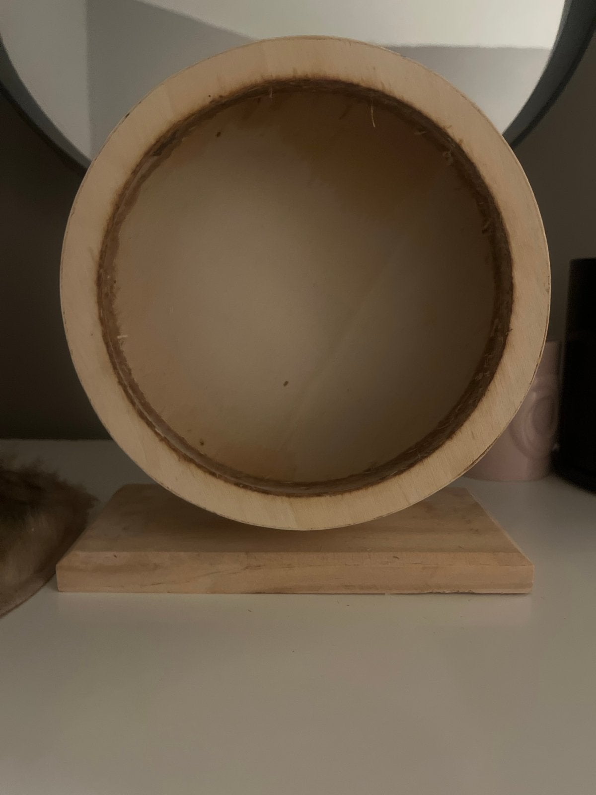 Een hamster wiel, Ophalen, Loopwiel of Rad