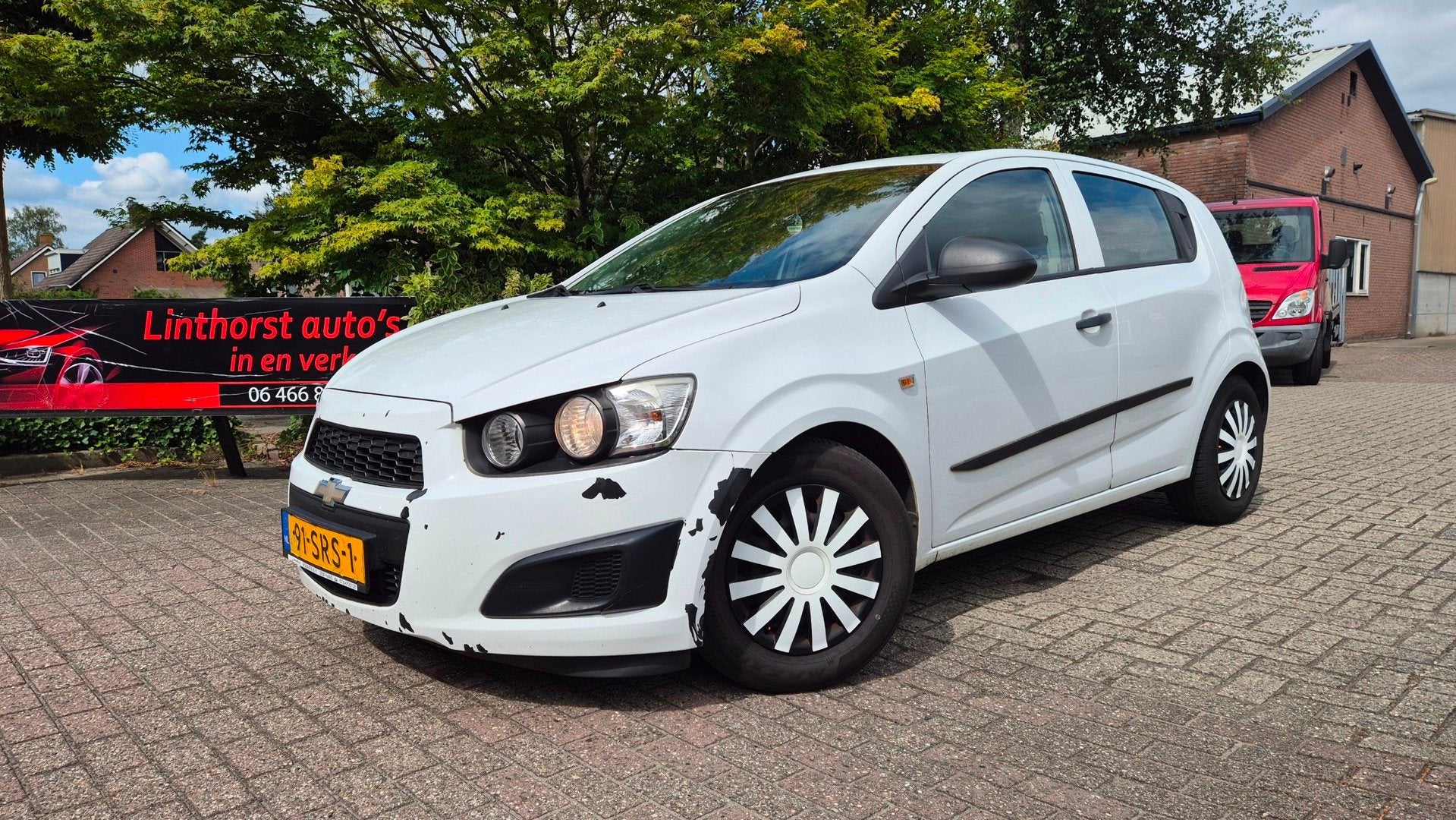 Chevrolet Aveo 1.2 LS cruise control-AIRCO-2011, Auto's, Chevrolet, Voorwielaandrijving, Euro 5, Aveo, 4 cilinders