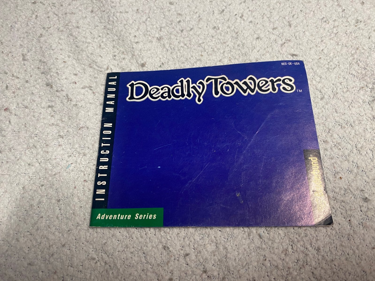 Boekje voor Deadly towers voor de NES, Avontuur en Actie, Gebruikt, 1 speler, Ophalen of Verzenden