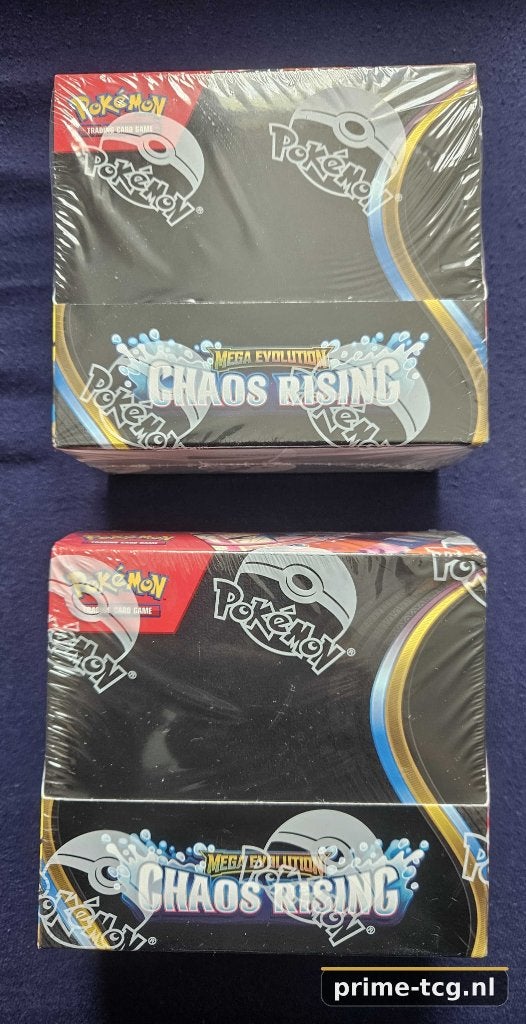Pokémon Chaos Rising – Booster Box (36 Packs), Ophalen, Nieuw, Boosterbox, Foil