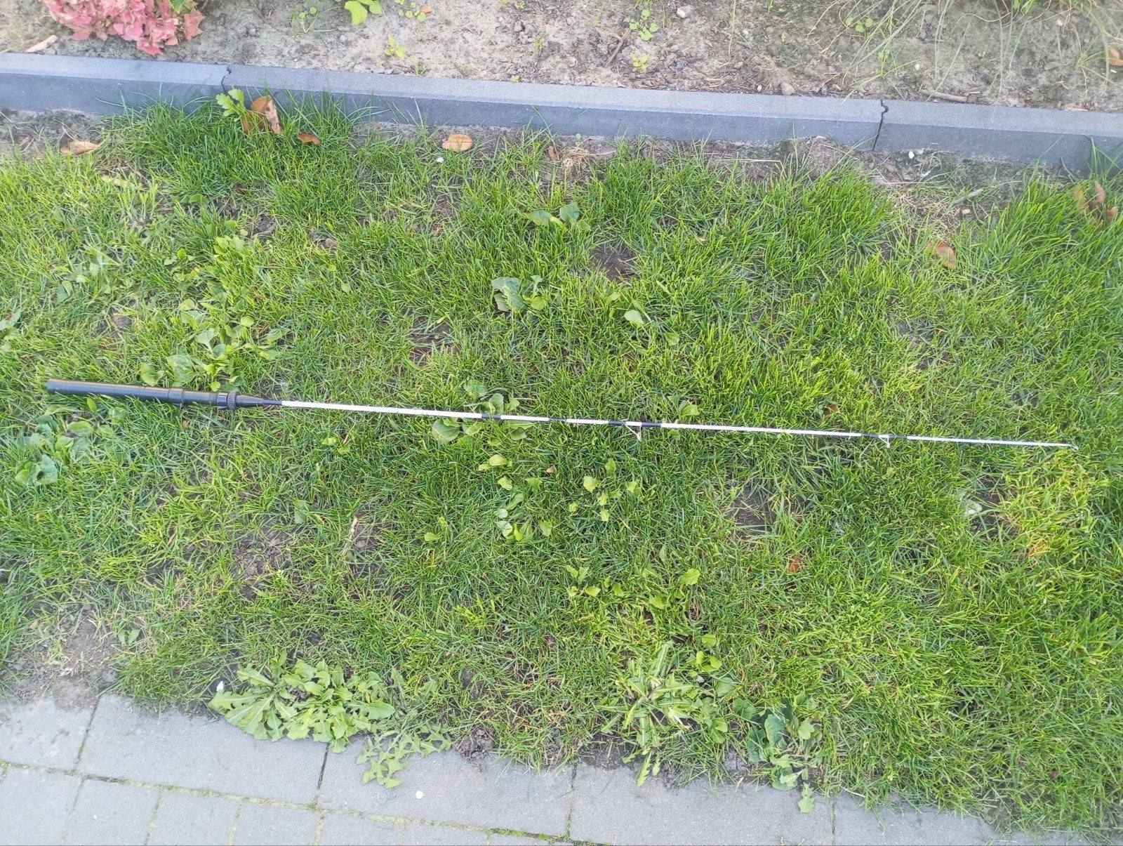 Goed werkende vis hengel te koop, Watersport en Boten, Ophalen of Verzenden, Zo goed als nieuw, Werphengel