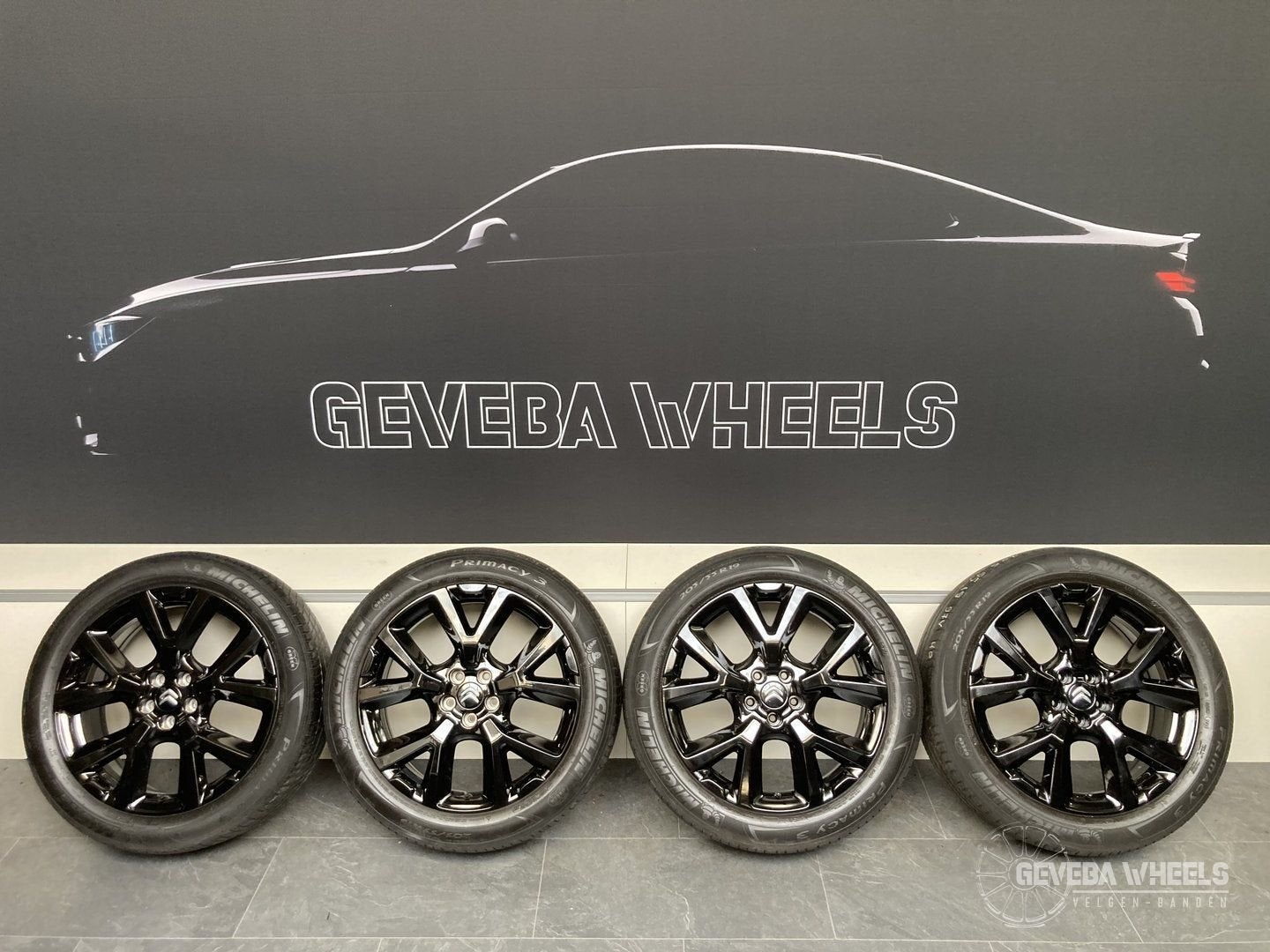 19” originele Citroen C5 Aircross / X velgen + banden 5x108, 19 inch, Gebruikt, -, -